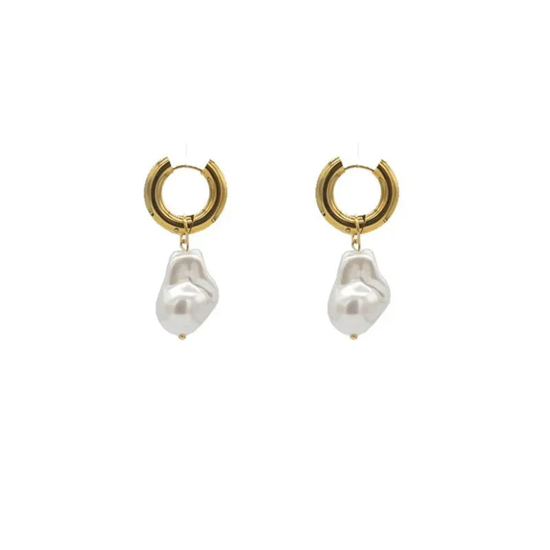 Luma | Pearl Hoops