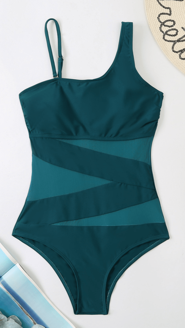 Neraya | Luxe Asymmetrical Swimsuit