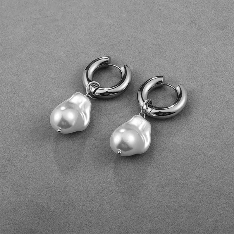 Luma | Pearl Hoops
