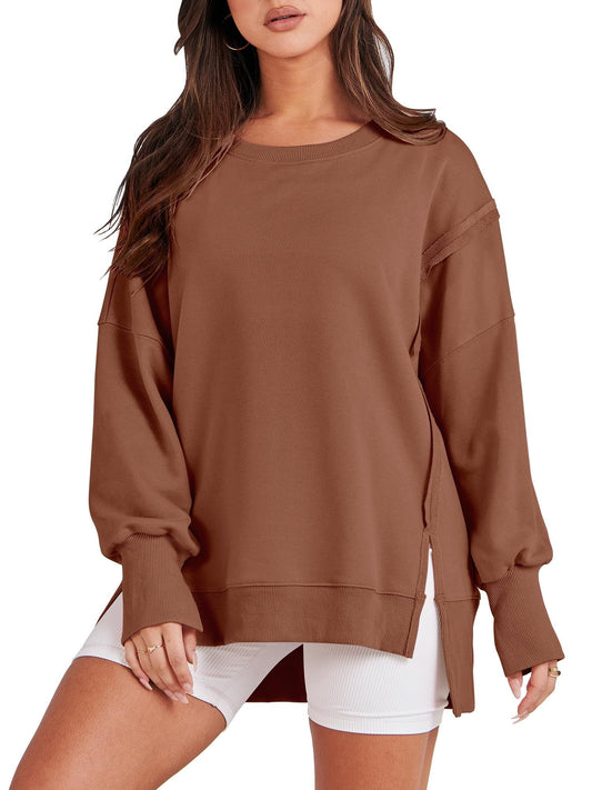 Harper | Oversized Crew Neck Sweatshirt