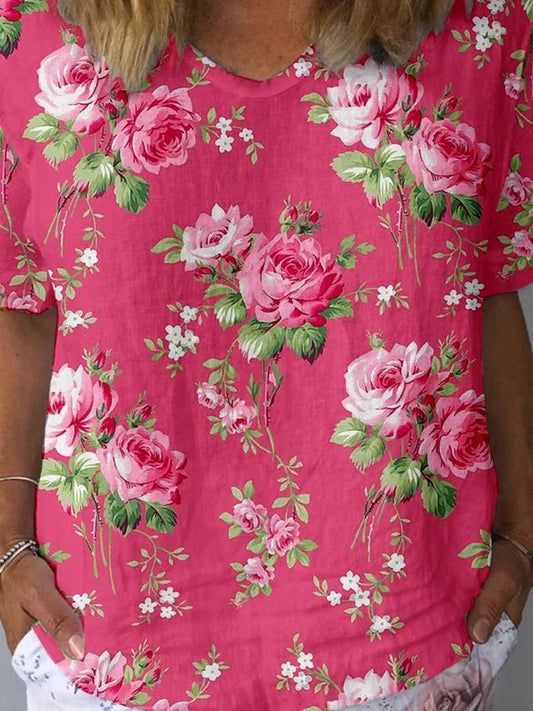 Kiri | Artistic Floral Shirt