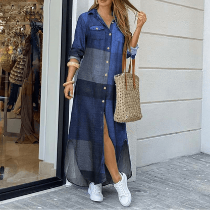 Hana | Long Sleeve Print Dress