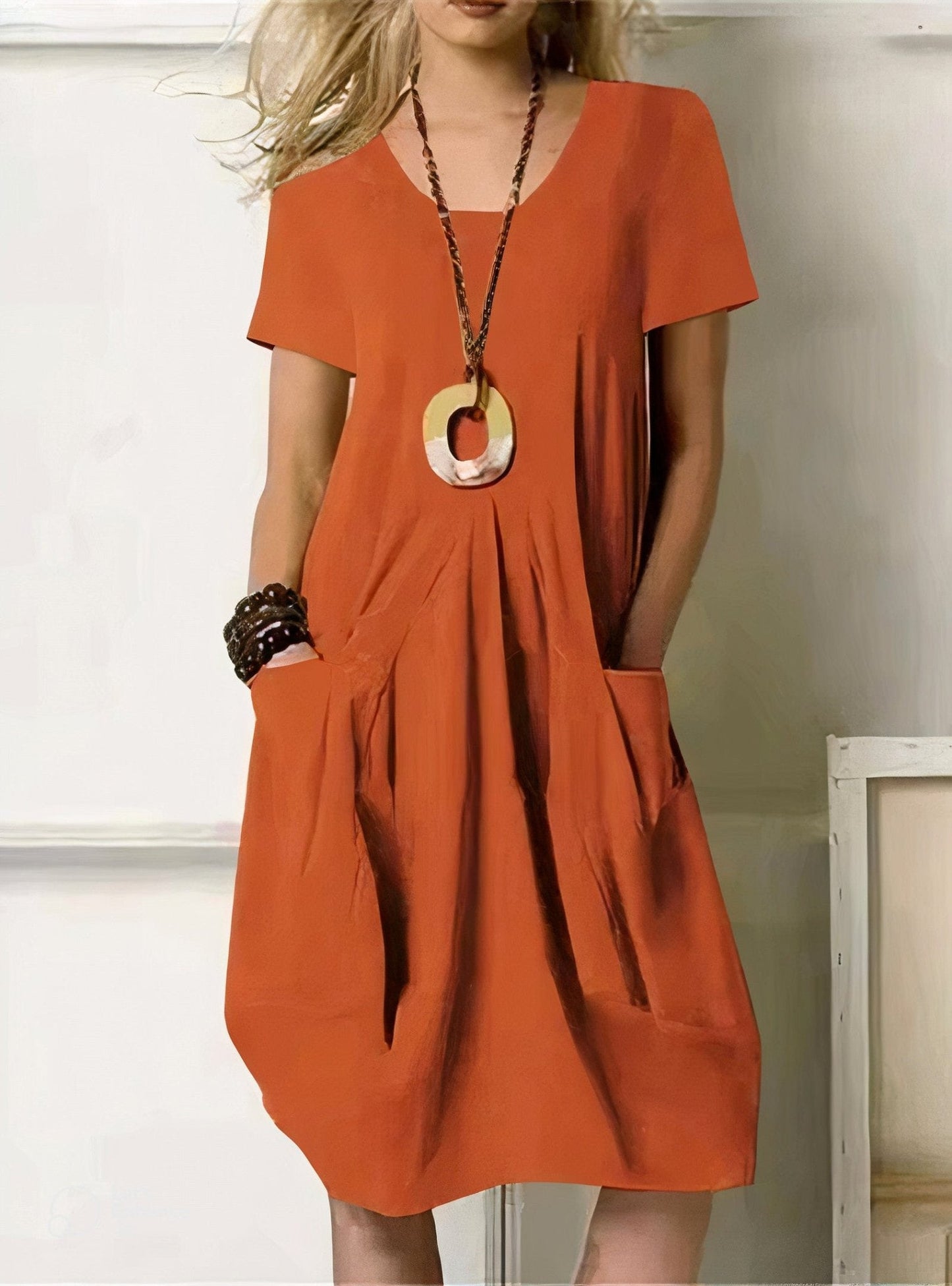 Liora | Easy Casual Flow Dress