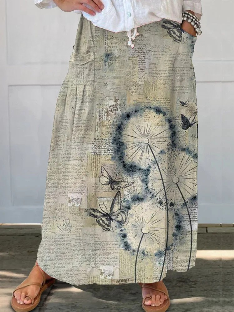 Aluna  | Wildflower Pocket Skirt