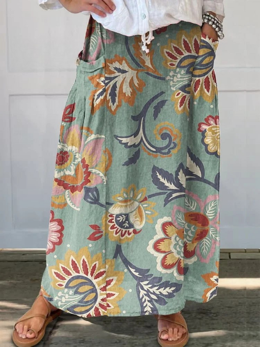 Aluna  | Wildflower Pocket Skirt