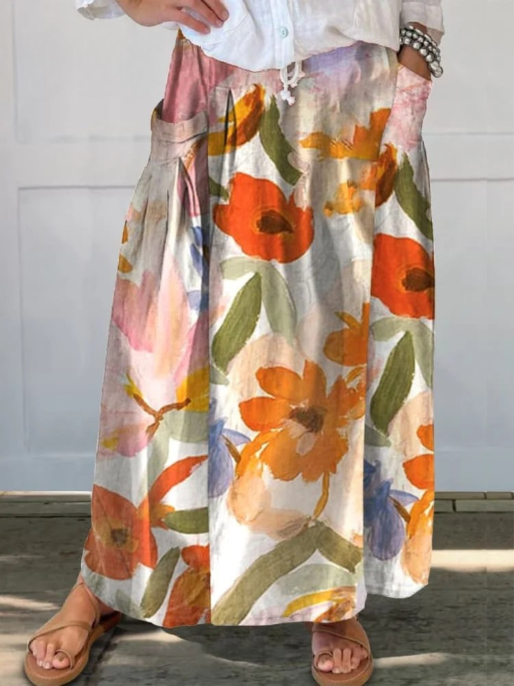 Aluna  | Wildflower Pocket Skirt