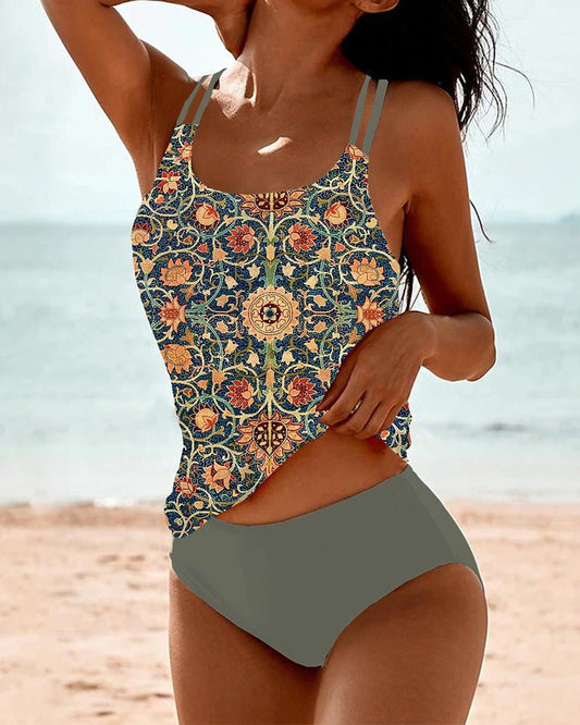 Zanira | Printed Tankini