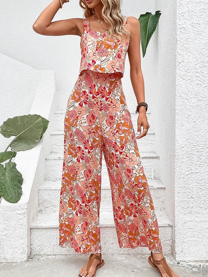Aurelia | Floral Grace Wide-Leg Jumpsuit