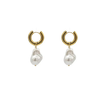 Luma | Pearl Hoops