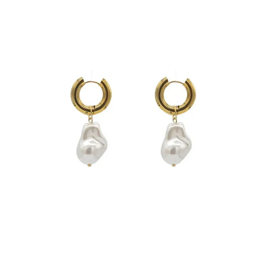Luma | Pearl Hoops