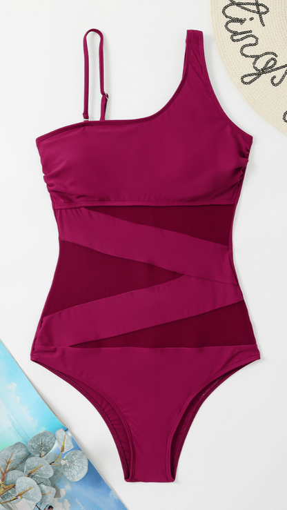 Neraya | Luxe Asymmetrical Swimsuit