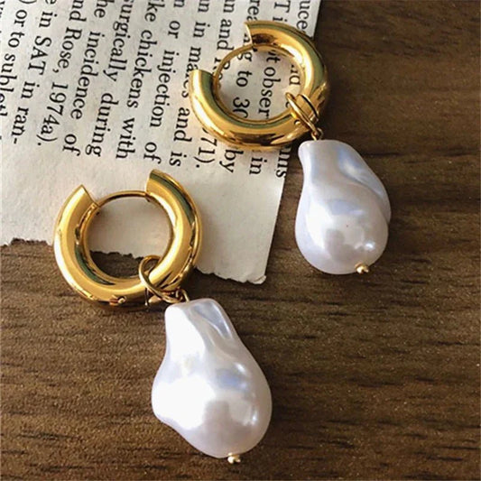 Luma | Pearl Hoops