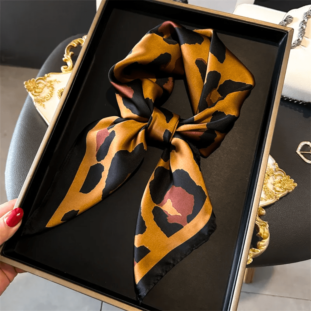 Isla | Wild Side Leopard Print Scarf