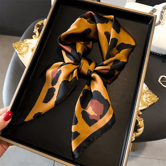 Isla | Wild Side Leopard Print Scarf