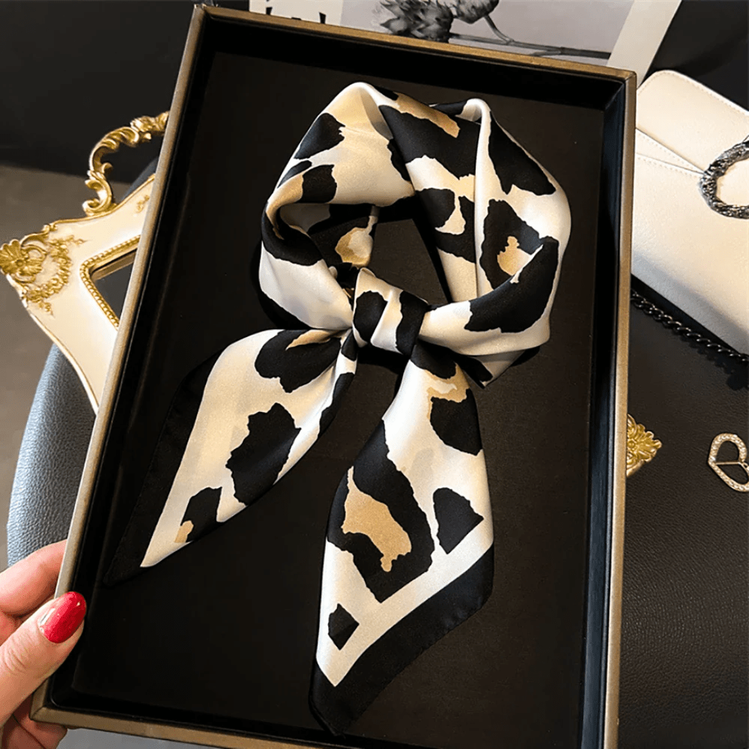 Isla | Wild Side Leopard Print Scarf