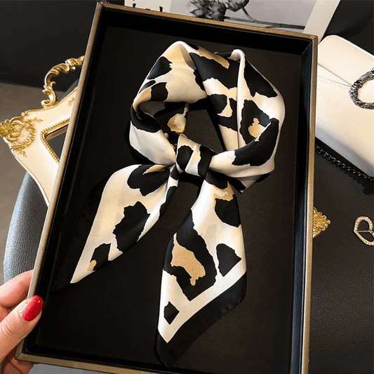 Isla | Wild Side Leopard Print Scarf