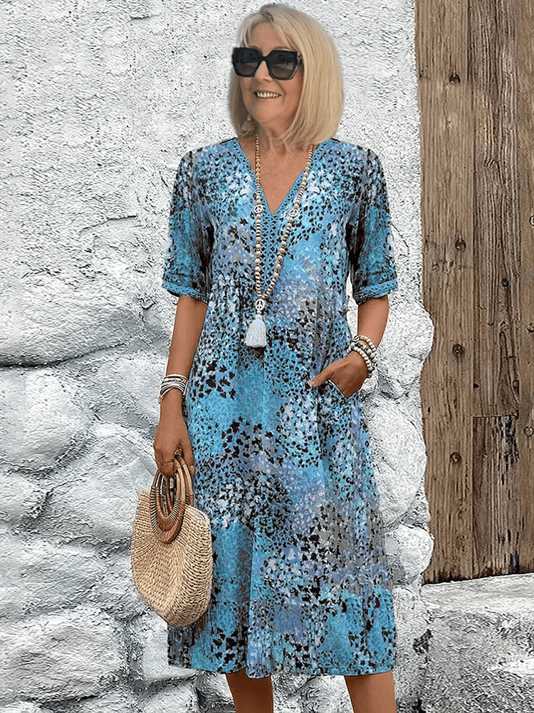 Harper | Ocean Breeze Summer Dress