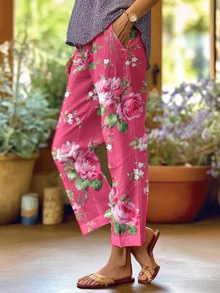 Solaya | Boho Bloom Pants